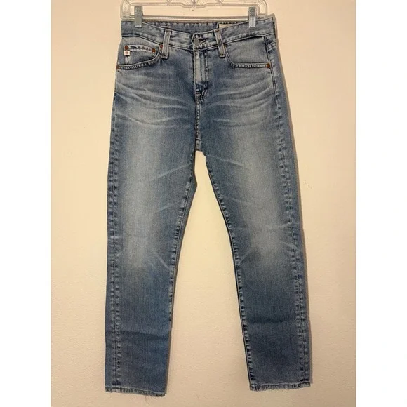AG Adriano Goldschmied Ex-Boyfriend Slim Jeans Light Indigo 24R LED1575BT20YSWK - Picture 1 of 13